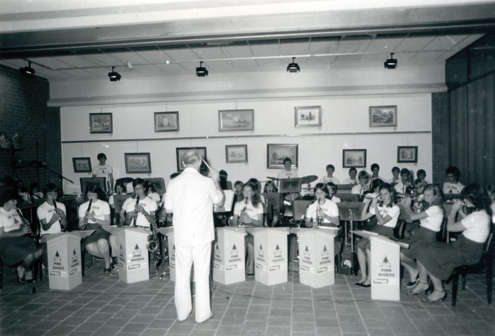 School band from Pine Rivers State High School, ca. 1980s