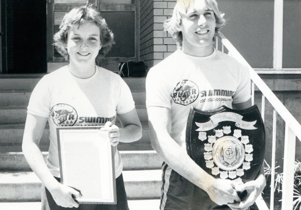 Students from Pine Rivers State High School, ca. 1980s