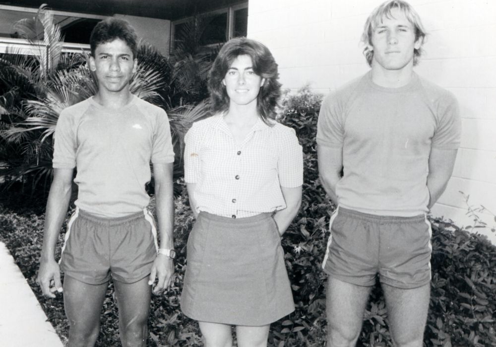 Students from Pine Rivers State High School, ca. 1980s