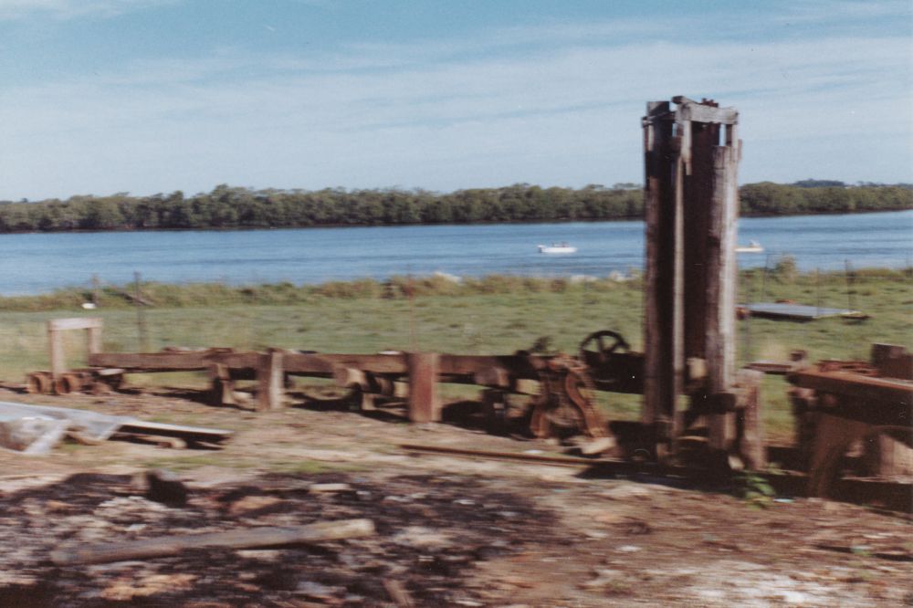 Old machinery near Dohles Rocks, Griffin, ca. 1980s