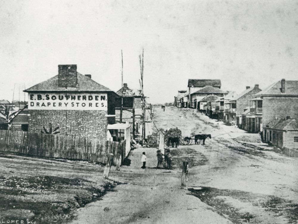 E.B. Southerden Drapery Stores, Queen Street Brisbane, 1859
