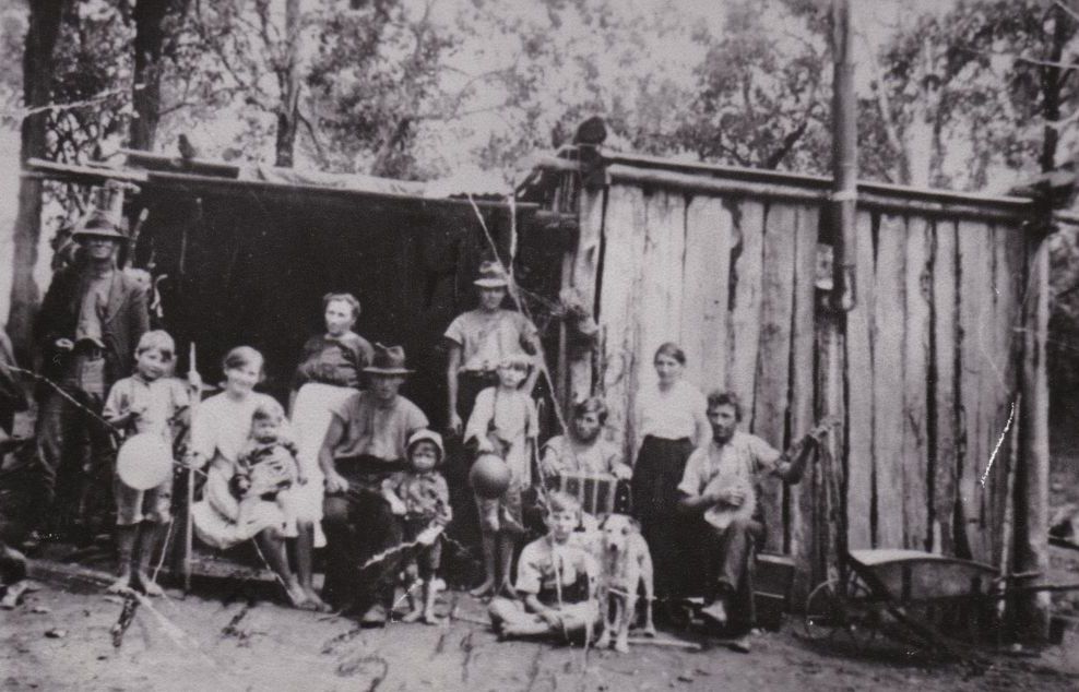The Cook family at their Samford residence