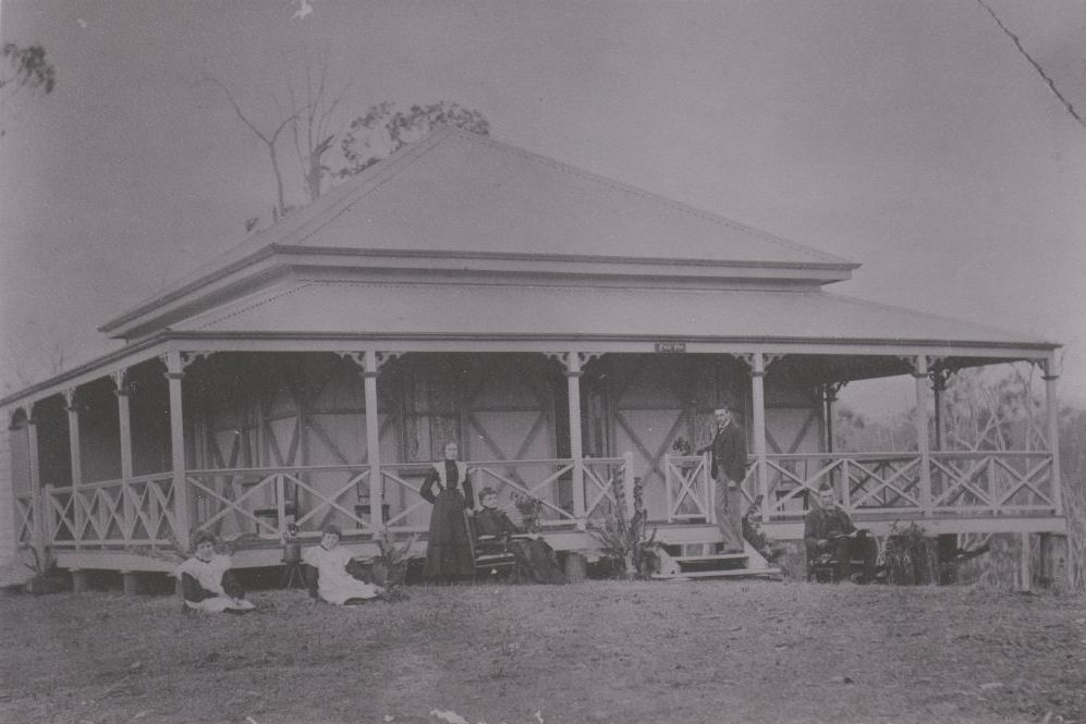 Fair View, the home of the Williams family at Mt Pleasant