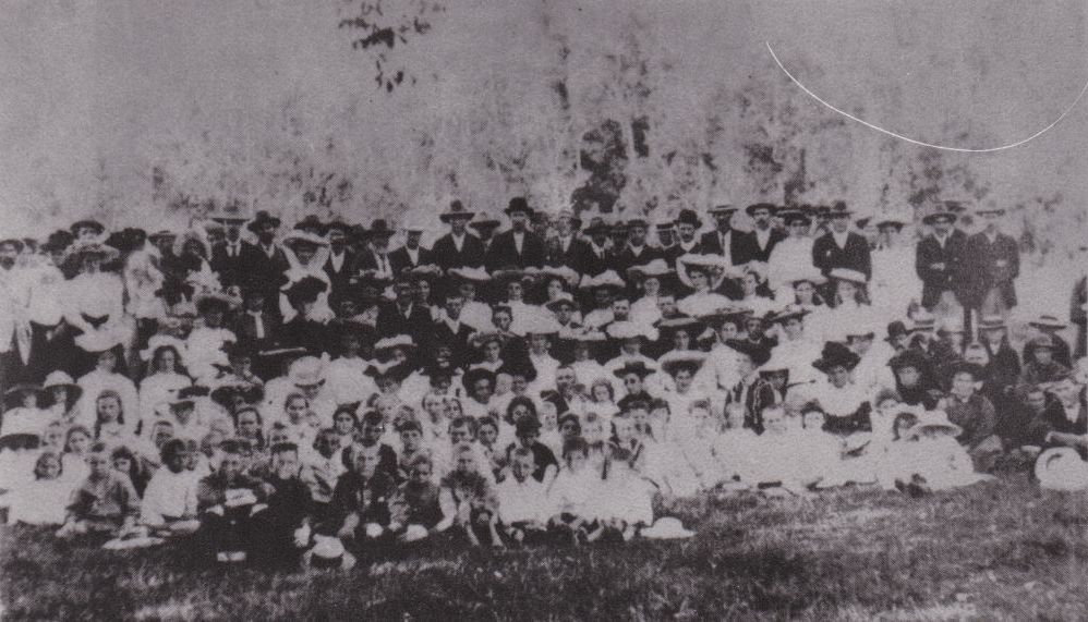 Presbyterian Church Sunday School picnic, 1906