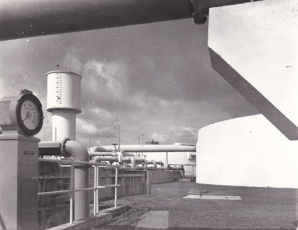 Pine Rivers Shire Council Water Purification Plant at Petrie, ca. 1960s