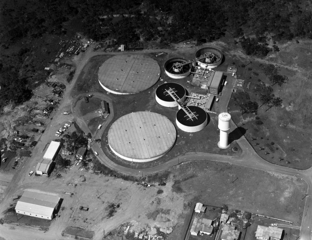 Pine Rivers Shire Council Water Purification Plant at Petrie, ca. 1960s