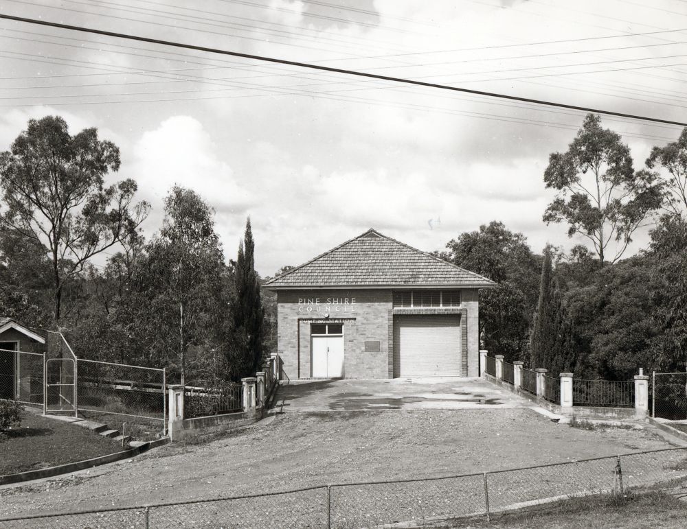 Pine Rivers Shire Council pumping station, 1960s