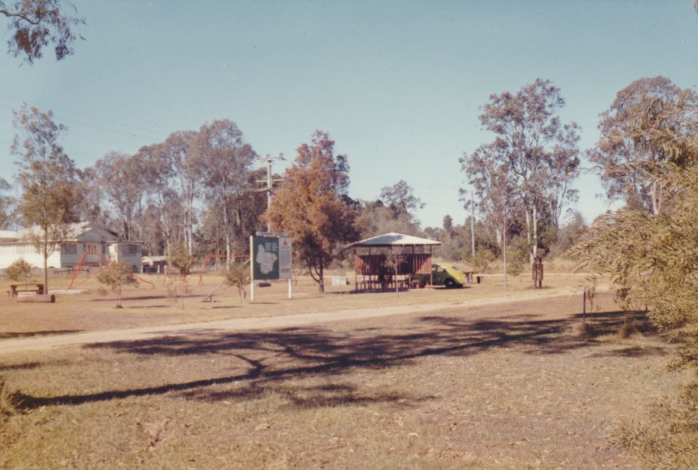 Parkland and playground, ca. 1974