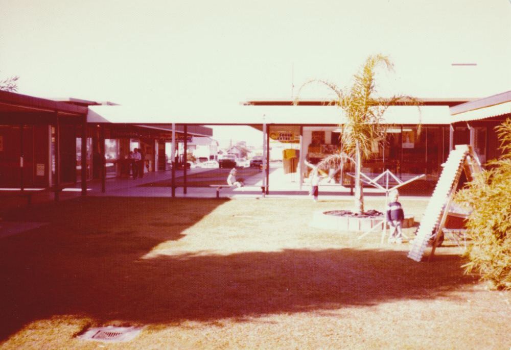 Shopping centre, ca. 1970s