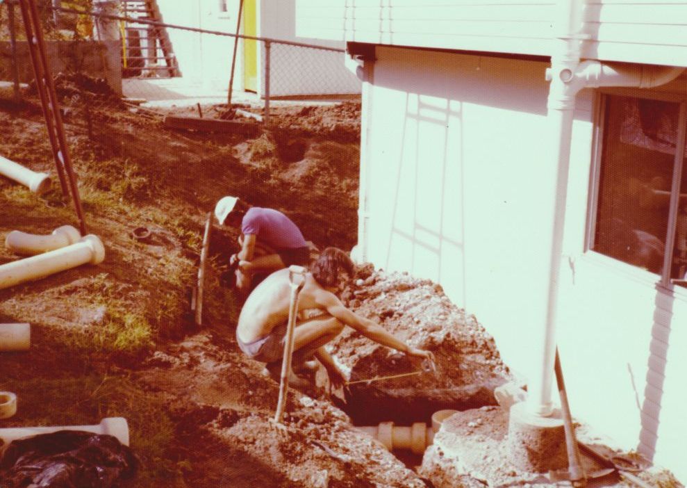Drainage / sewerage works, ca. 1970s