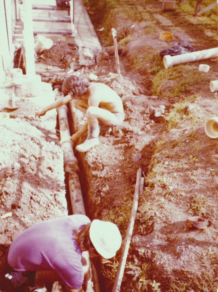Drainage / sewerage works, ca. 1970s