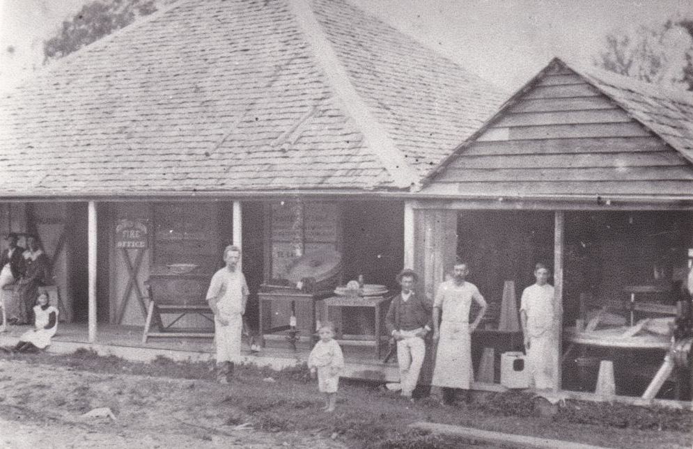 Ware family, Petrie, ca. 1895