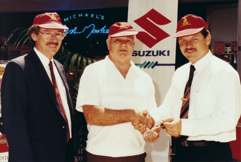 Rates Incentive Awards presentation held at Westfield Strathpine, 1993