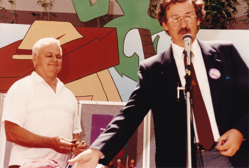 Rates Incentive Awards presentation held at Westfield Strathpine, 1993