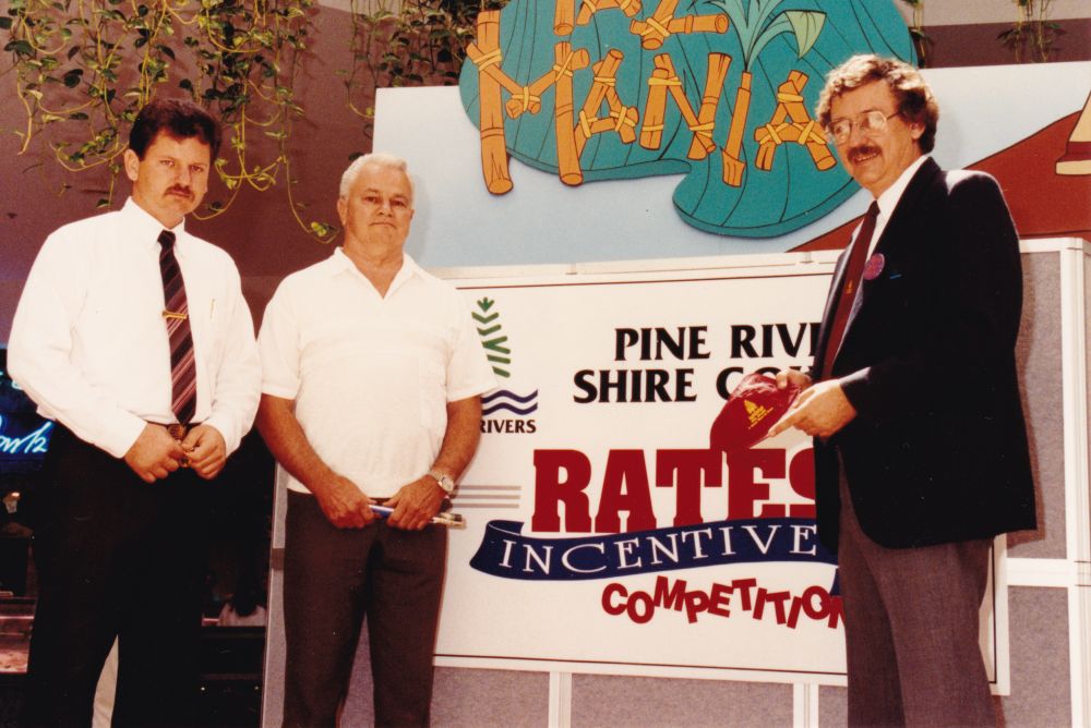 Rates Incentive Awards presentation held at Westfield Strathpine, 1993