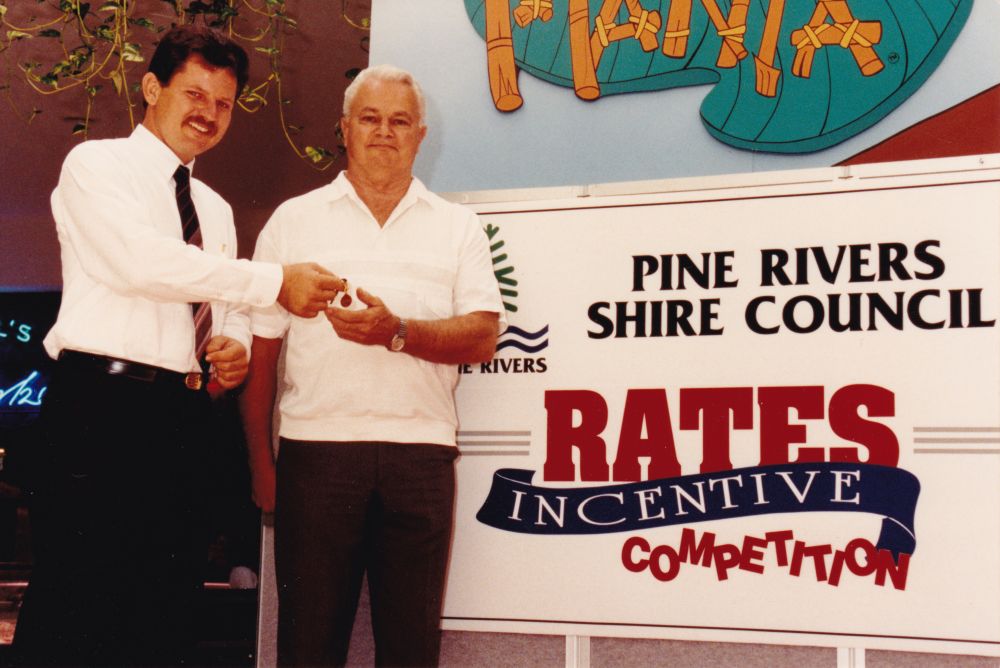 Rates Incentive Awards presentation held at Westfield Strathpine, 1993