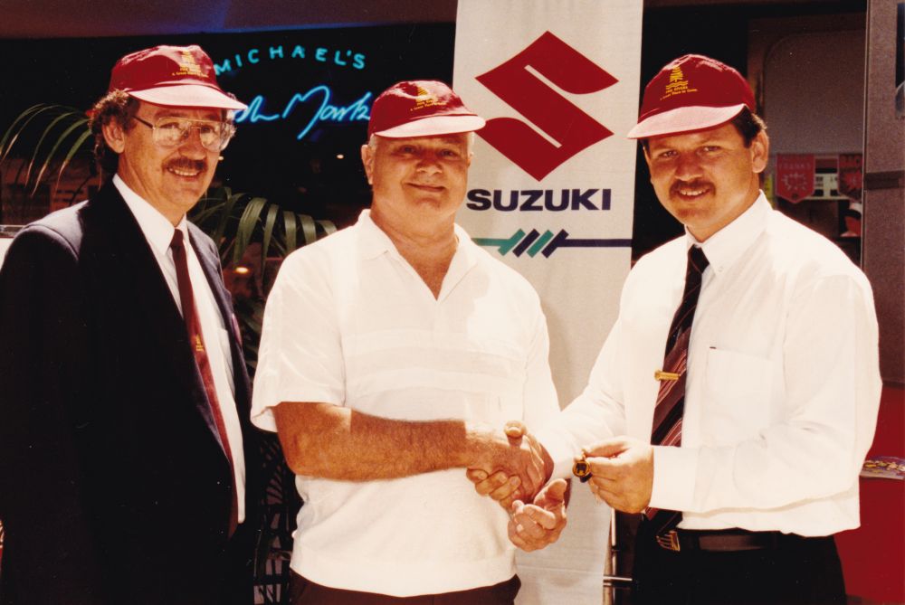 Rates Incentive Awards presentation held at Westfield Strathpine, 1993