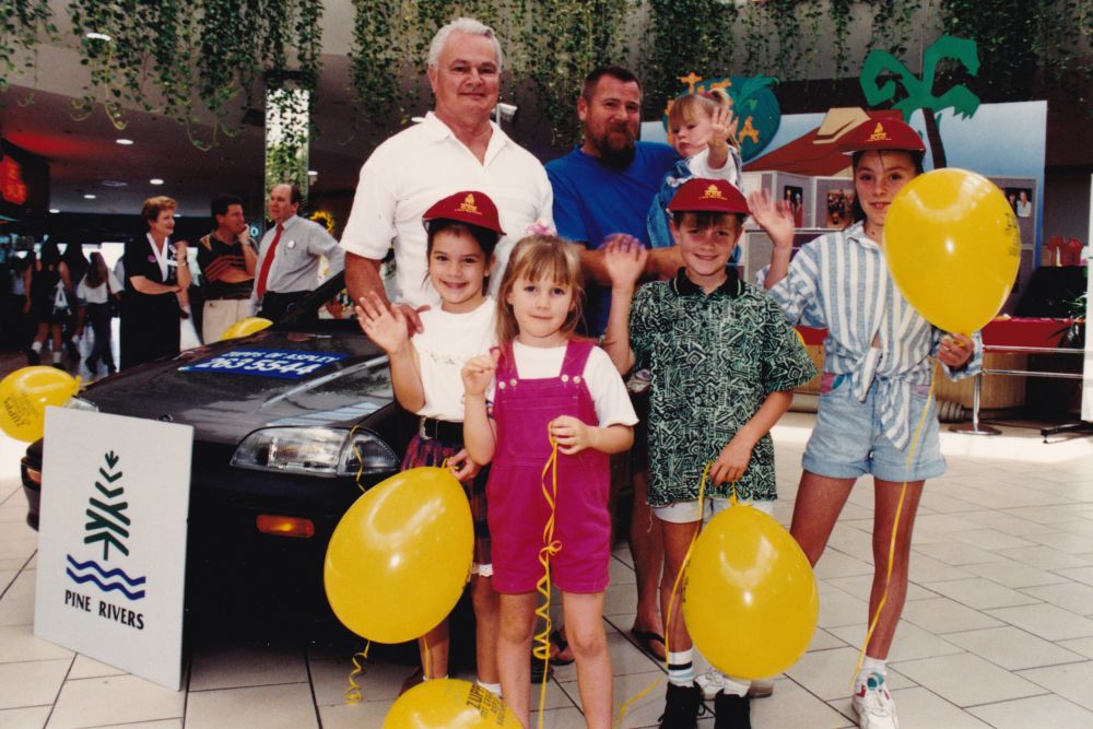 Rates Incentive Awards presentation held at Westfield Strathpine, 1993