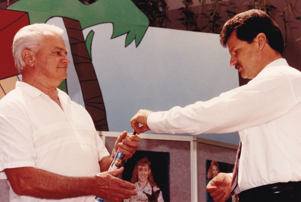 Rates Incentive Awards presentation held at Westfield Strathpine, 1993