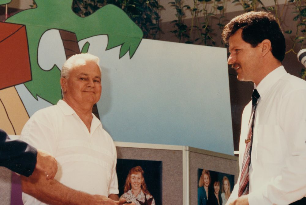 Rates Incentive Awards presentation held at Westfield Strathpine, 1993