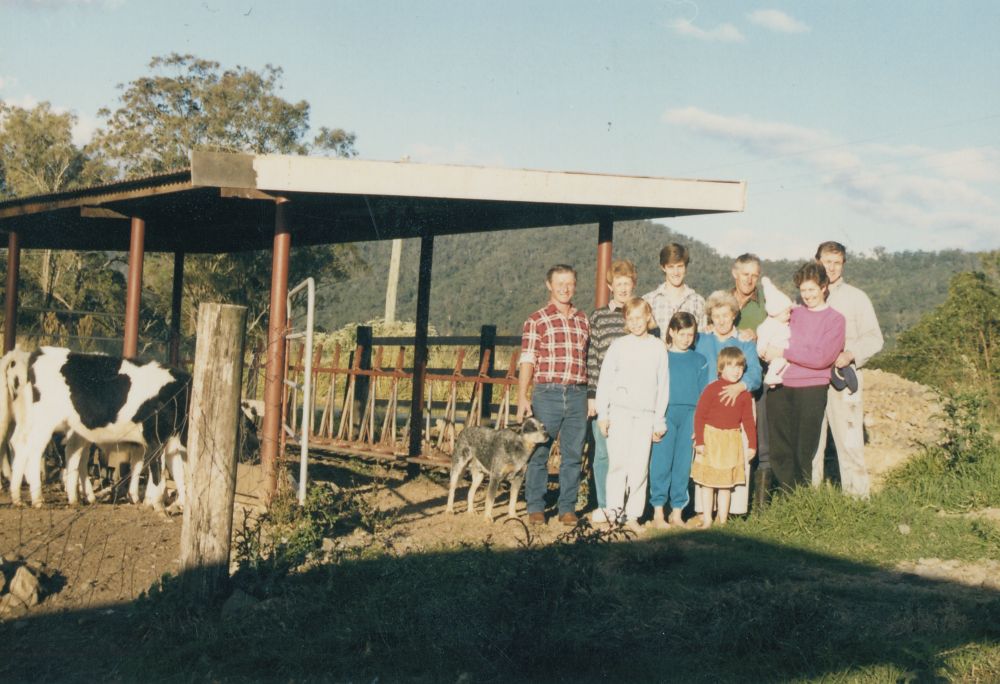 Ron and Margaret Hopper and family, ca. 1990s