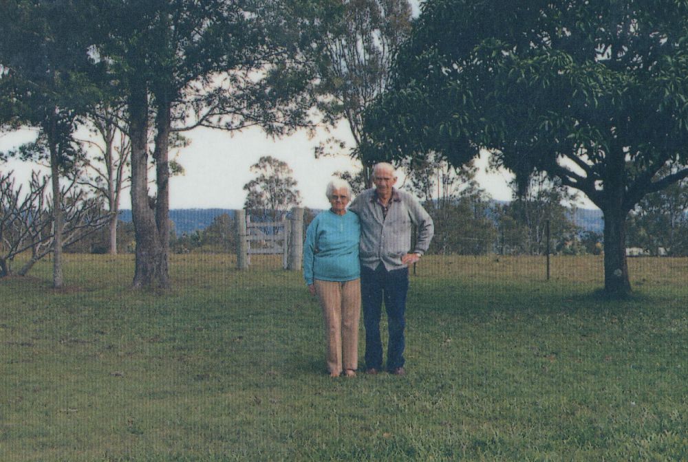 Percy and Nell Scheldt, Camp Mountain, ca. 1990s