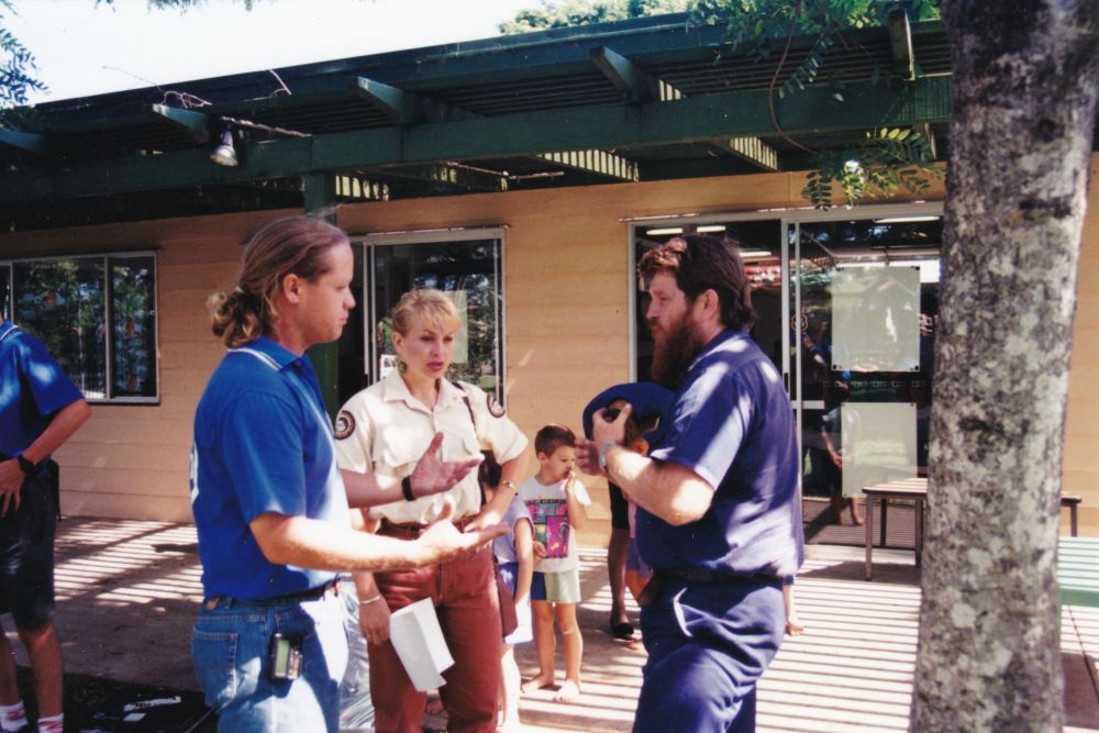 Visit by Channel 10's, Totally Wild