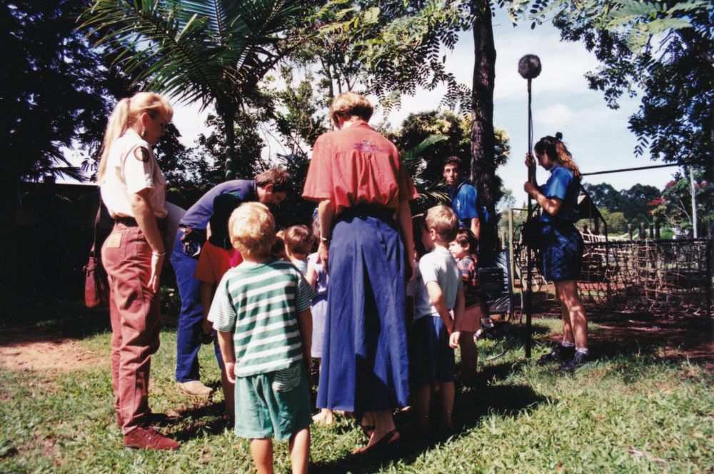 Visit by Channel 10's, Totally Wild