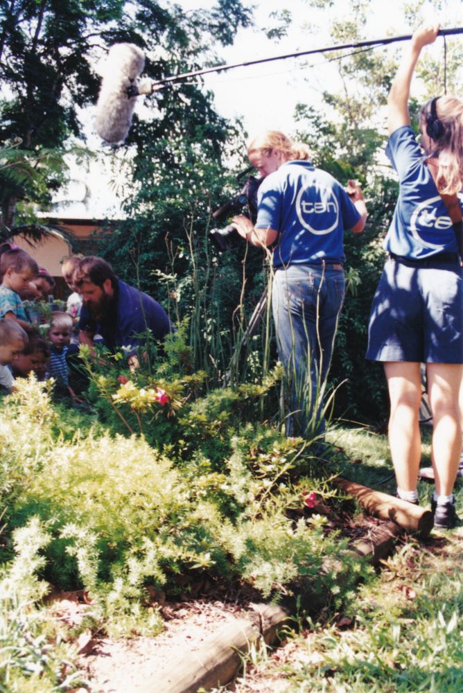 Visit by Channel 10's, Totally Wild