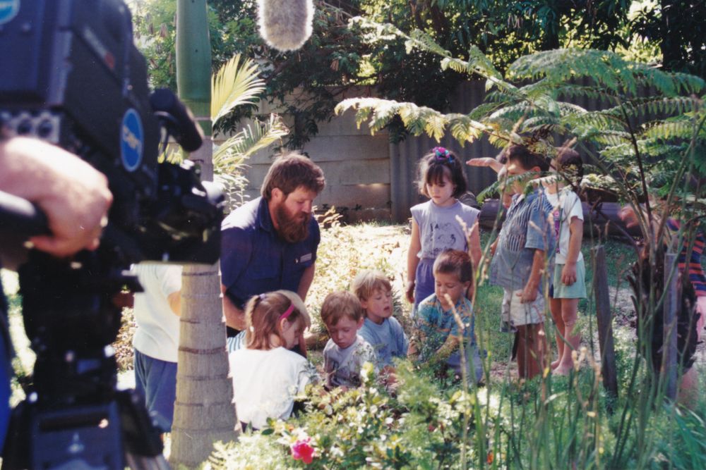 Visit by Channel 10's, Totally Wild