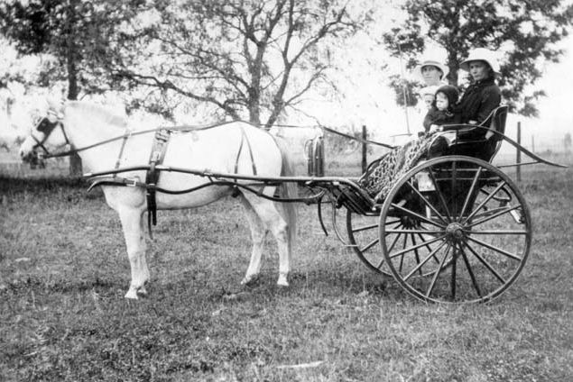 Mrs Gwynne and family, ca. 1930