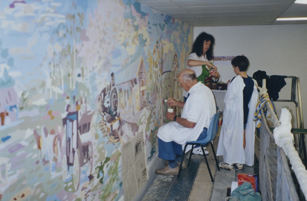 Thomas Petrie Mural, Strathpine Community Centre, 1998