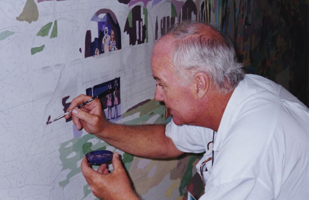 Thomas Petrie Mural, Strathpine Community Centre, 1998