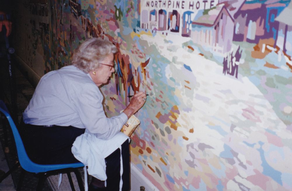 Thomas Petrie Mural, Strathpine Community Centre, 1998