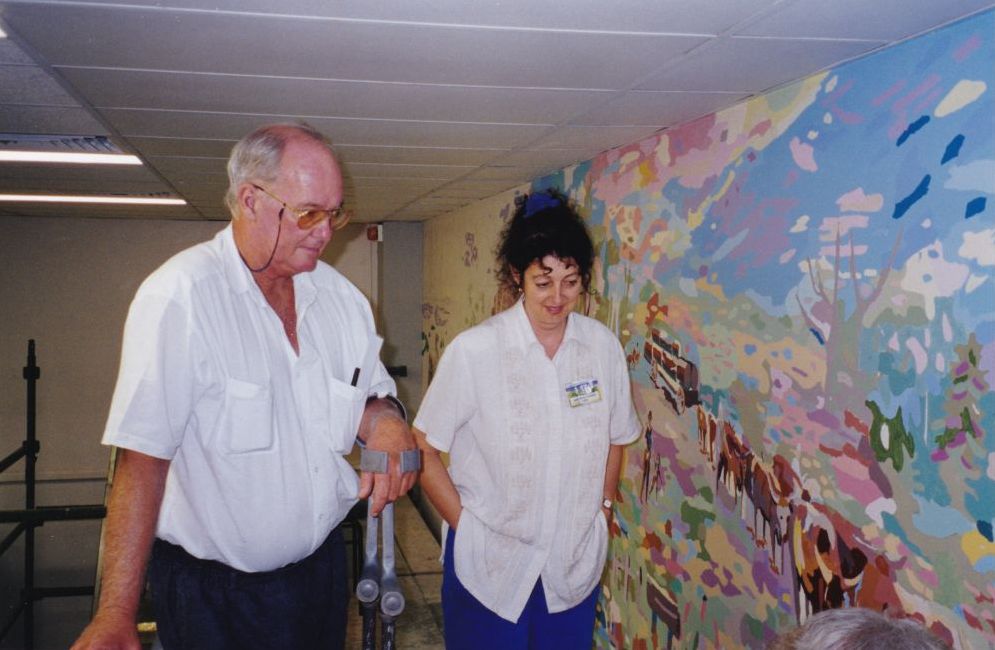 Thomas Petrie Mural, Strathpine Community Centre, 1998