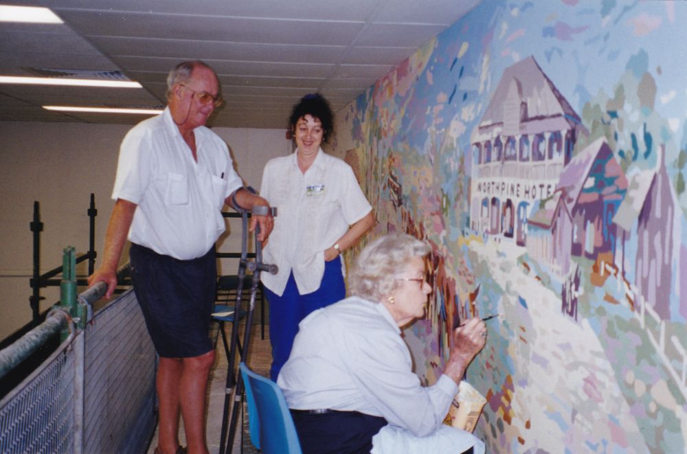 Thomas Petrie Mural, Strathpine Community Centre, 1998
