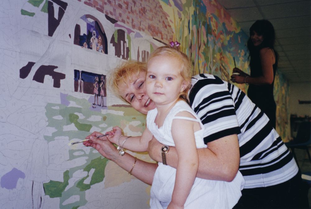 Thomas Petrie Mural, Strathpine Community Centre, 1998