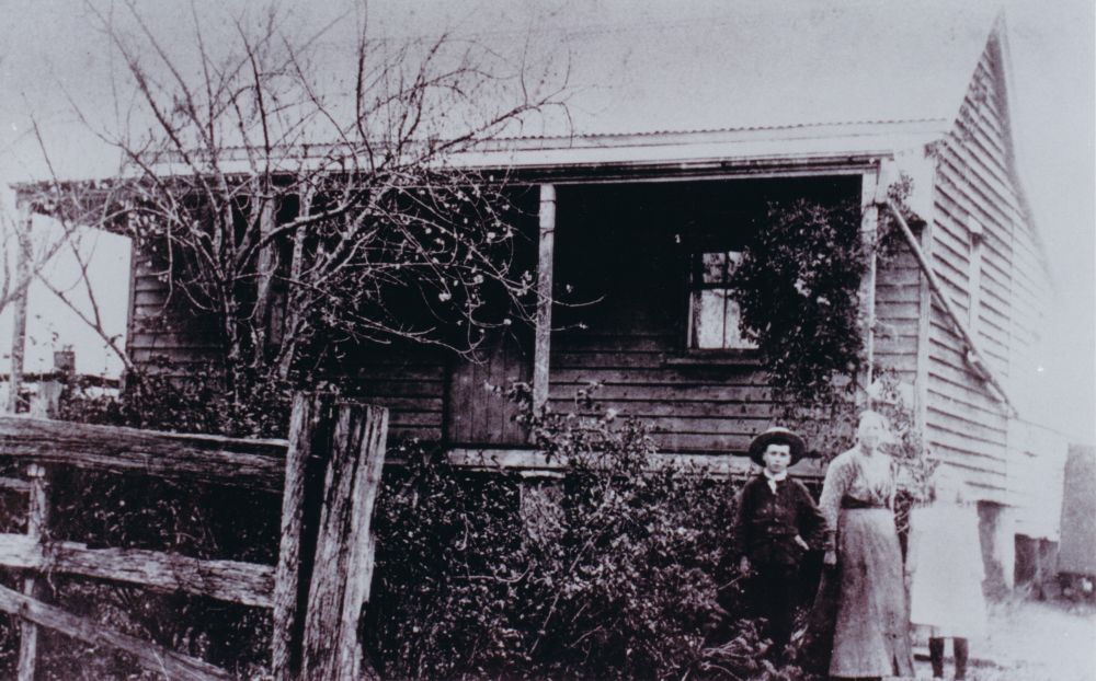 Old farmhouse at Bald Hills, early 1900s