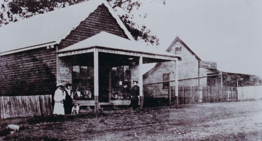 James Carseldine's general store, Bald Hills, late 1890s