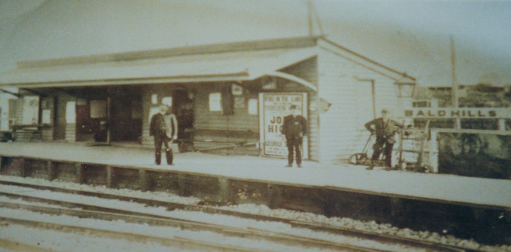 Bald Hills Railway Station, 1913
