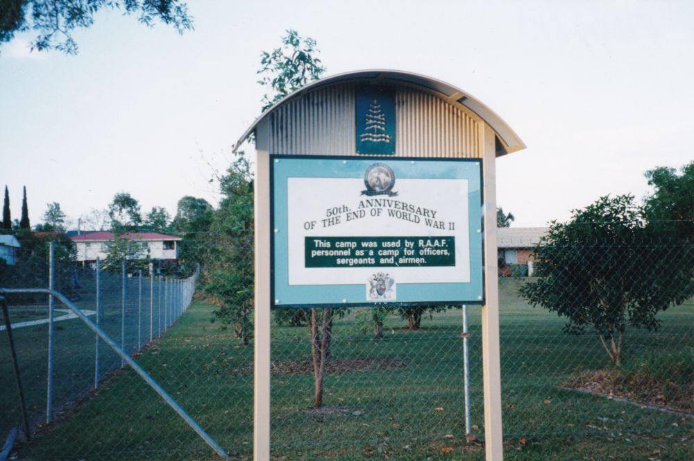 World War 2 (WWII) memorial, Francis Road Lawnton, 1998