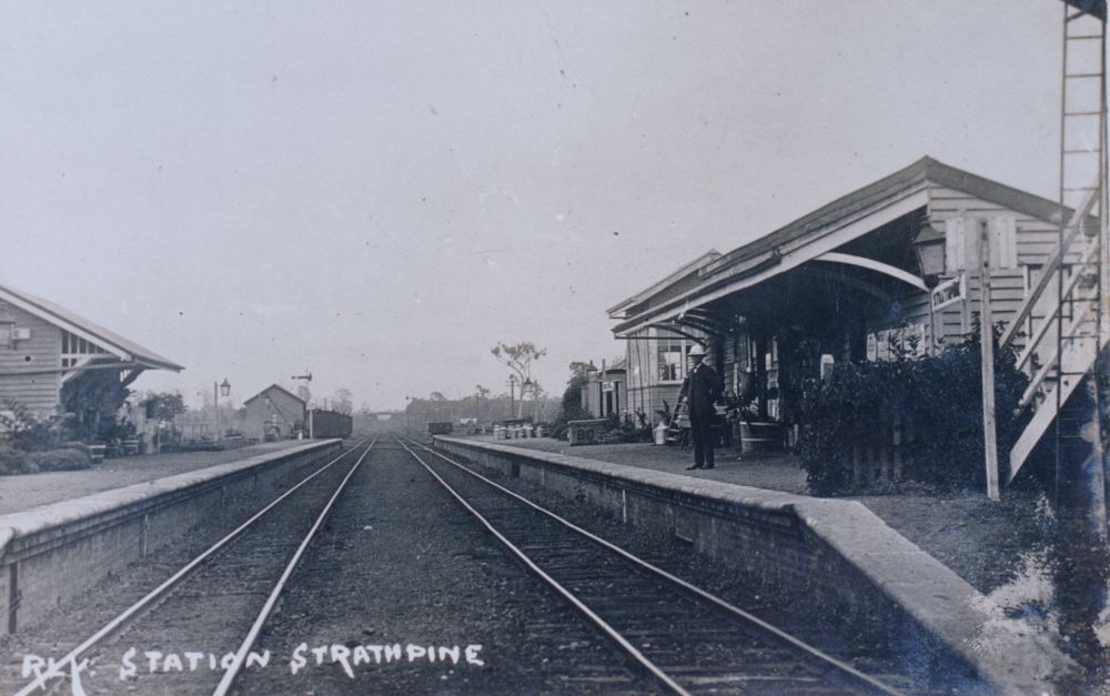 Strathpine Railway Station, early 1900s