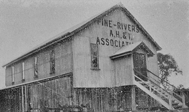 Pine Rivers Show Hall, early 1900s