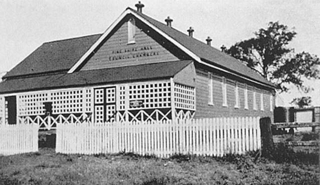 Pine Rivers Council Chambers, early 1900s