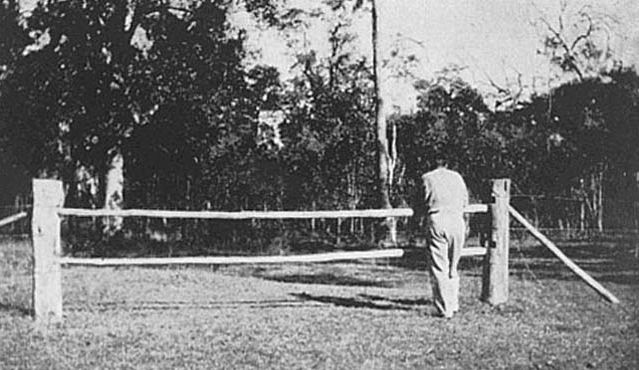 On way to Young's Crossing, early 1900s