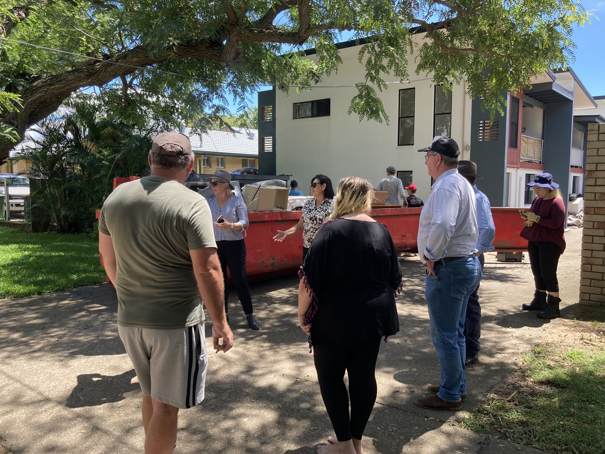 February 2022 Floods - Grant Street, Redcliffe