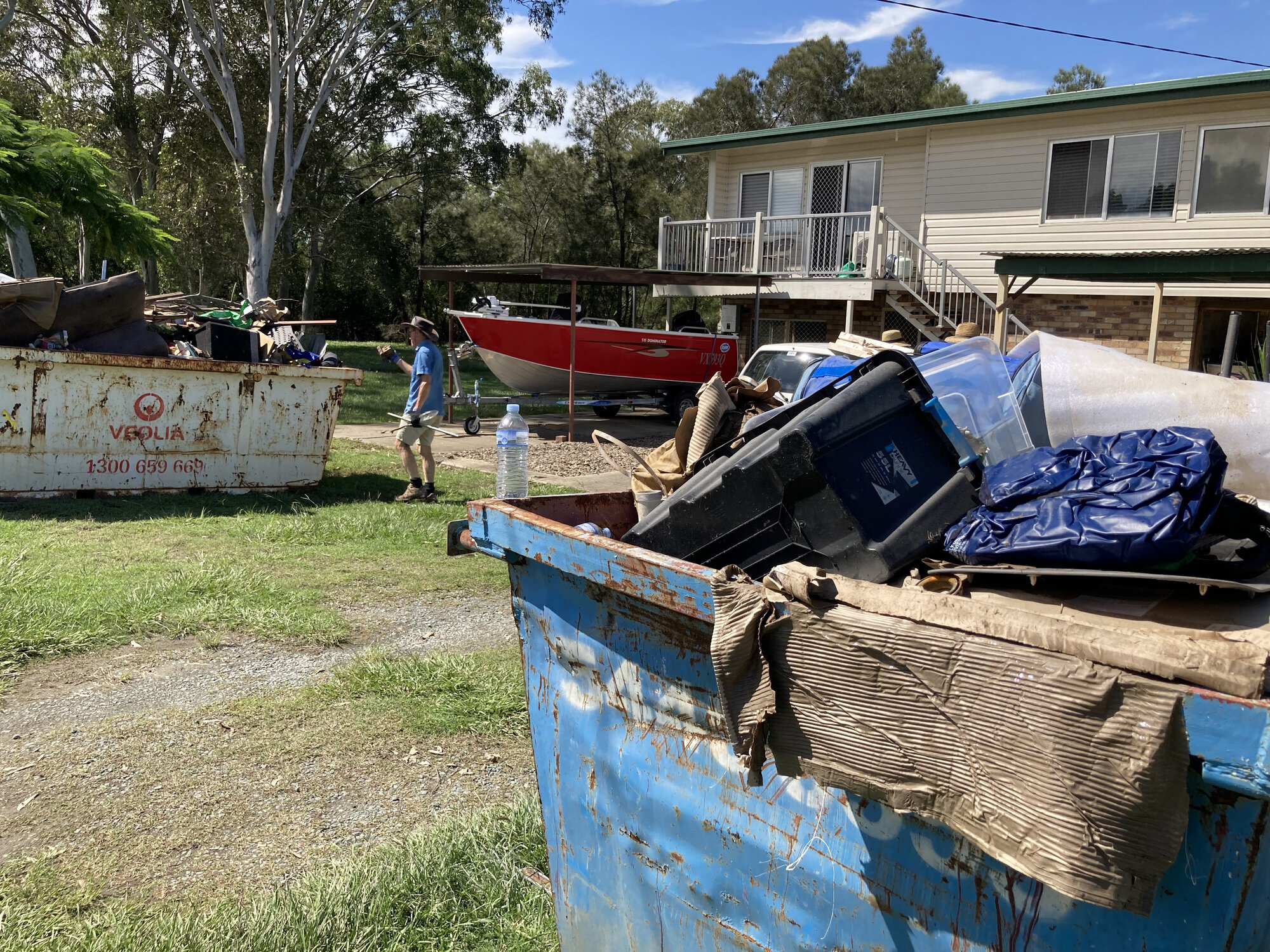 February 2022 Floods - Rothwell - clean up