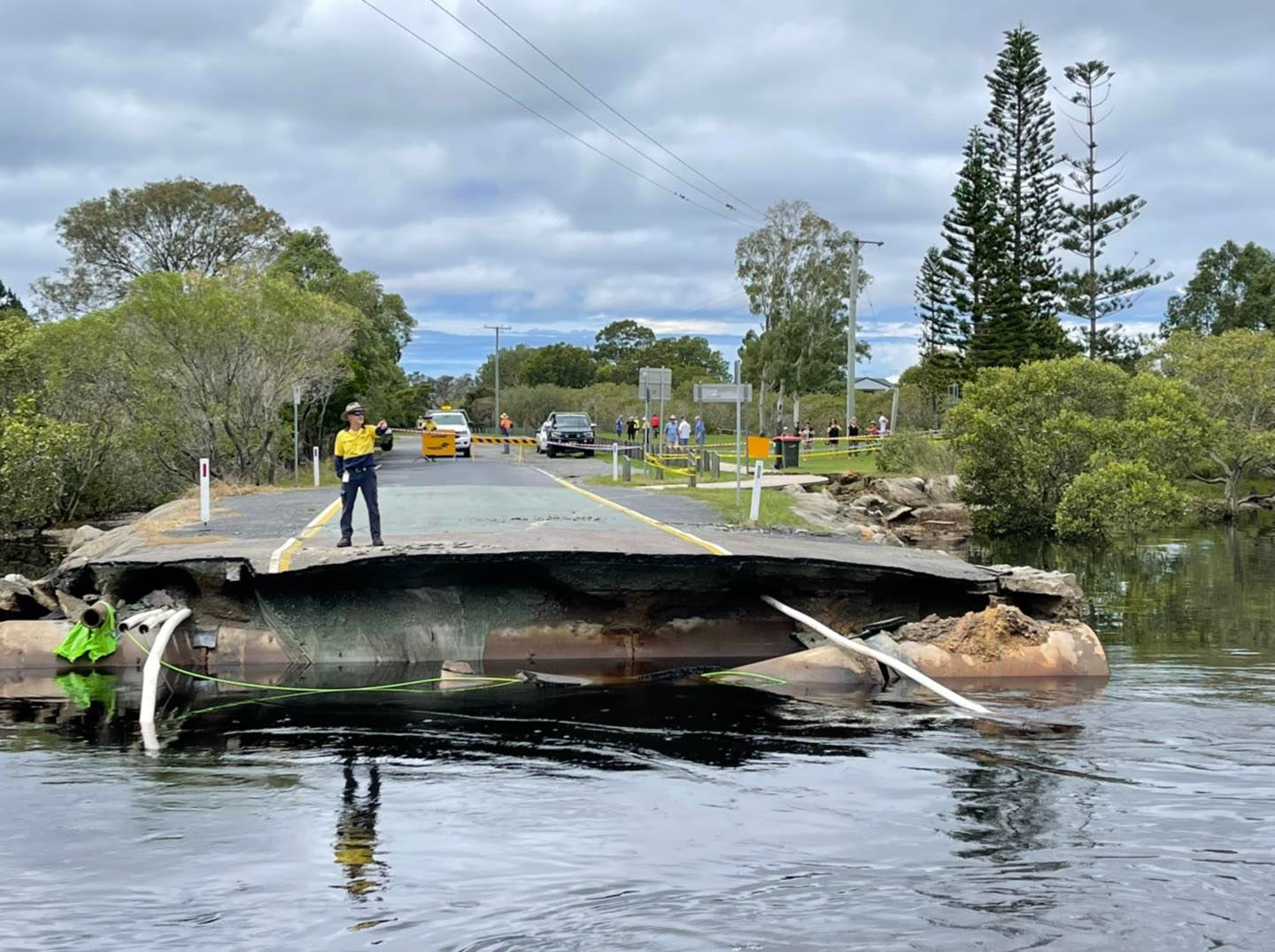 February 2022 Floods - White Patch crossing