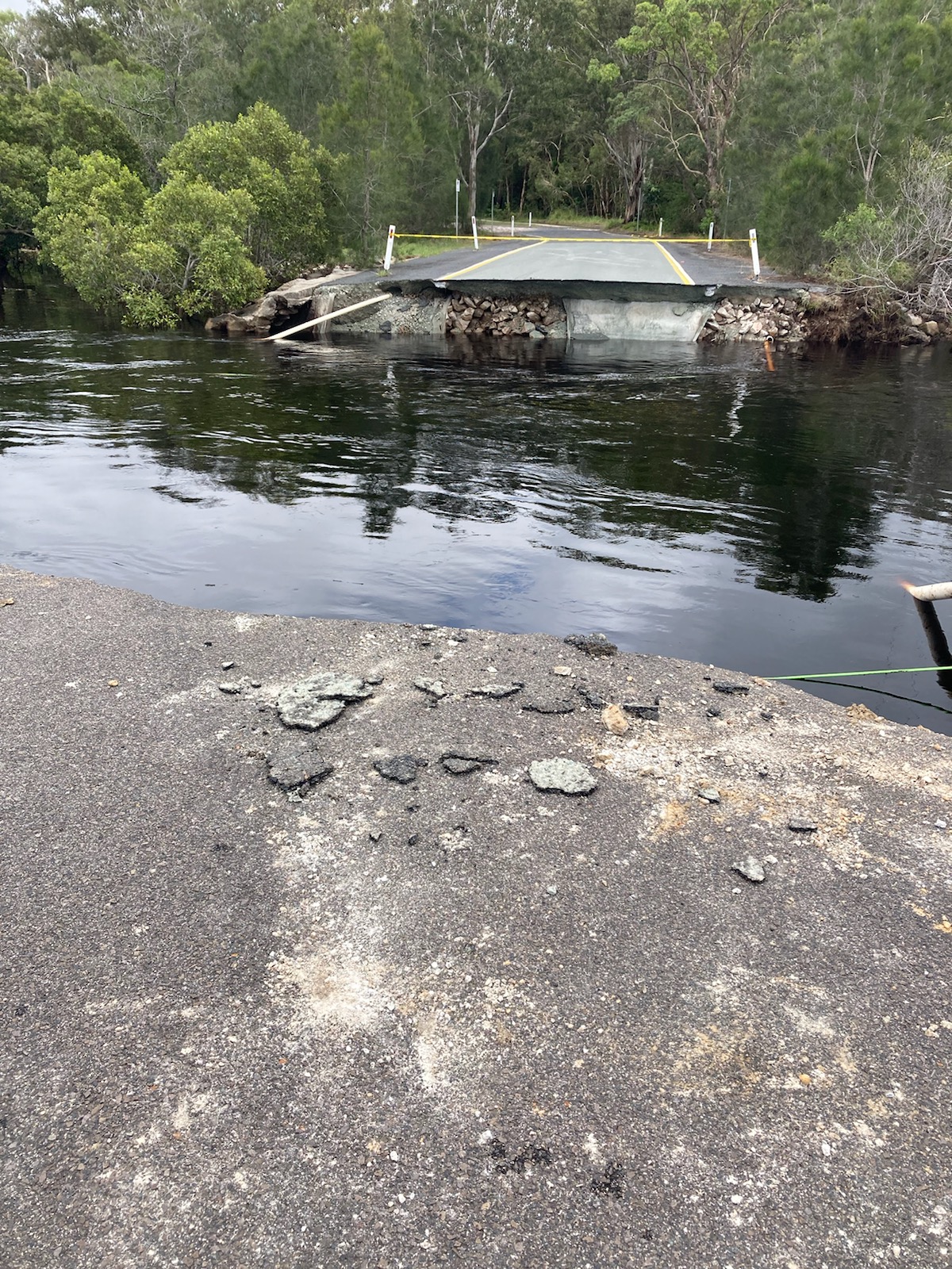 February 2022 Floods - White Patch Causeway Reconstruction