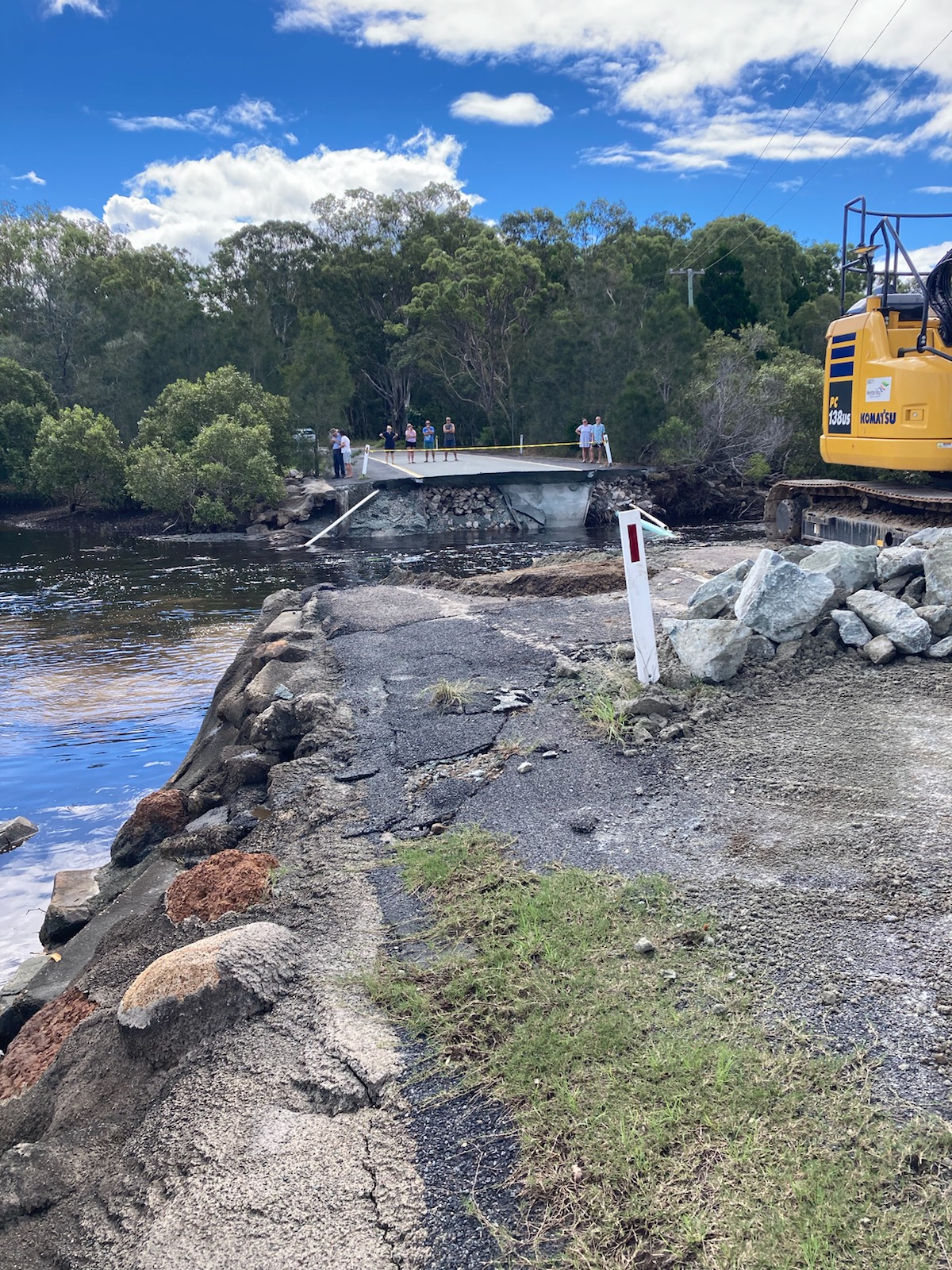 February 2022 Floods - White Patch Causeway Reconstruction